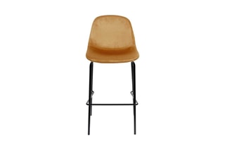 2 chaises de bar Giulia - 
Jaune