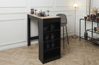 2 chaises de bar Giulia - 
Gris