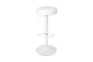 2 tabourets de bar - Blanc