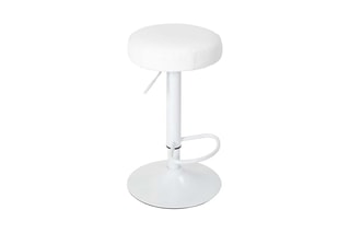 2 tabourets de bar - Blanc