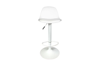 2 tabourets de bar - Blanc