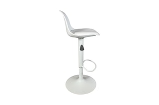 2 tabourets de bar - Blanc