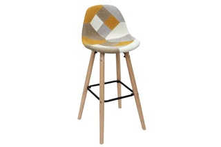2 chaises de bar - Jaune