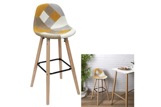 2 chaises de bar - Jaune