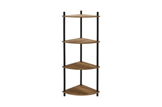 Etagère d’angle 4 niveaux - 35 x 112 x 35 cm
