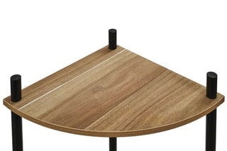 Etagère d’angle 4 niveaux - 35 x 112 x 35 cm