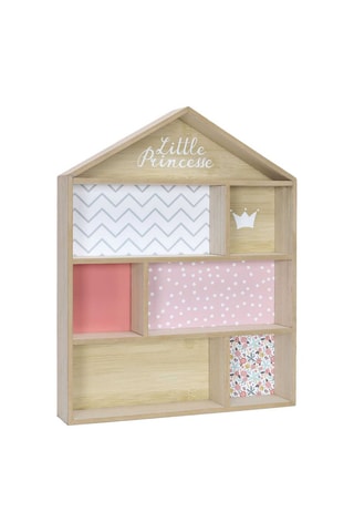 Etagère - Blanc et rose - 40 x 54 x 10 cm