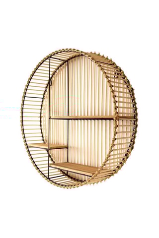 Etagère ronde Java - 
Naturel