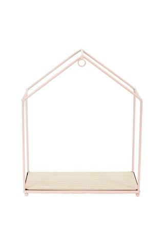 3 étagères en bois - Rose