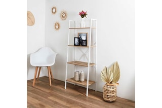 Etagère - Blanc et naturel