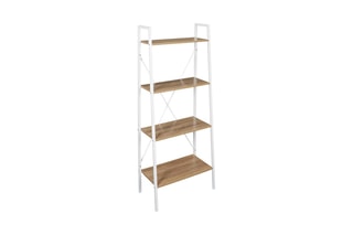 Etagère - Blanc et naturel