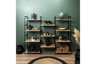 Etagère - Noir et beige