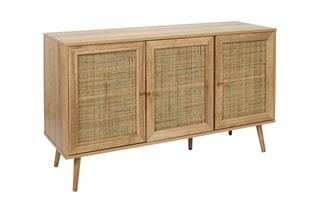 Buffet 3 portes Bali - 115 x 39 x 70 cm
