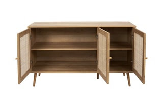 Buffet 3 portes Bali - 115 x 39 x 70 cm