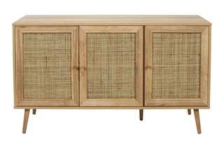 Buffet 3 portes Bali - 115 x 39 x 70 cm