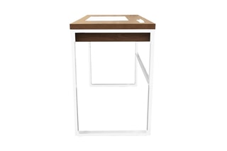Bureau - Naturel et blanc