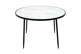 Table basse Felicity 
Noir et blanc