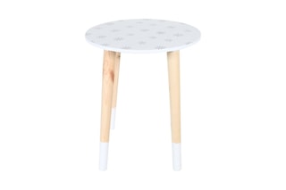 2 tables basses rondes - Blanc