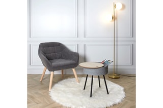 Table coffre Eugenie - Gris
