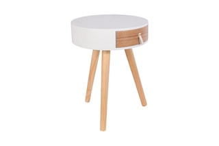Table de chevet 1 tiroir Nora - 35 x 35 x 46,5 cm