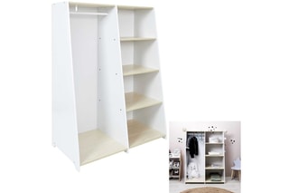 Garde robe - Beige et blanc