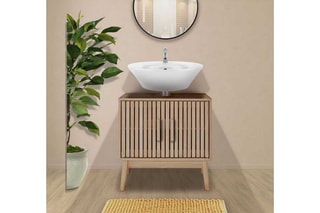 Meuble de salle de bain sous vasque Klaus - Naturel
