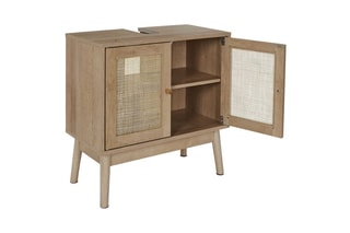 Meuble de salle de bain sous vasque 2 portes Bali - 60 x 70 x 30 cm