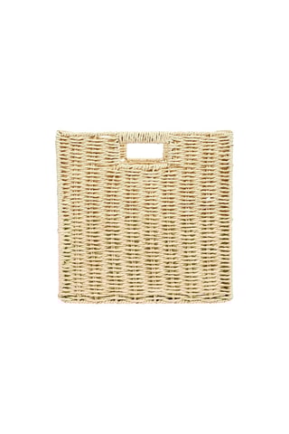 Cube de rangement pliable 30 x 30 cm - Beige