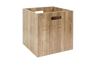 Cube de rangement - 27 l - Marron