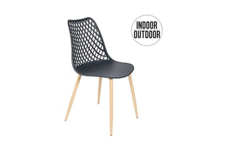 2 chaises Malaga - 52 x 84 x 48 cm