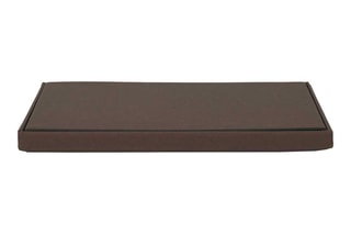 Banc-coffre - Marron - En polyester