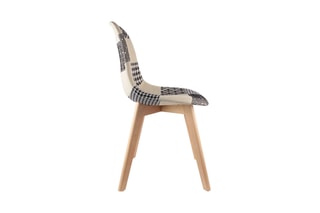 2 chaises en hêtre - 47 x 87 x 54 cm