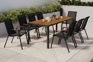 Ensemble de jardin Timbia - 8 places