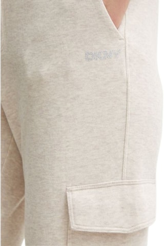 Fleece Joggingbroek - Gemêleerd ecru