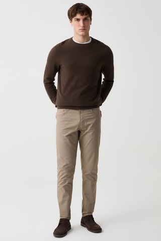 Casual Broek - Kaki