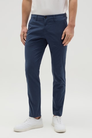 Chino Slim Fit - Blauw