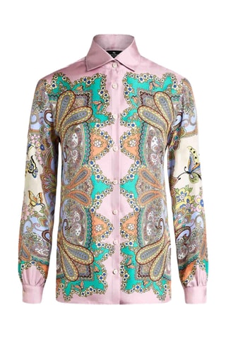 Zijden Blouse- Roze