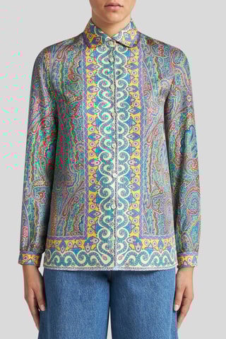 Zijden Blouse - Groen