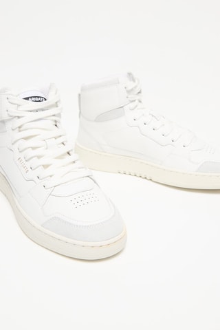 Baskets montantes en cuir Dice Hi Sneaker - Blanc