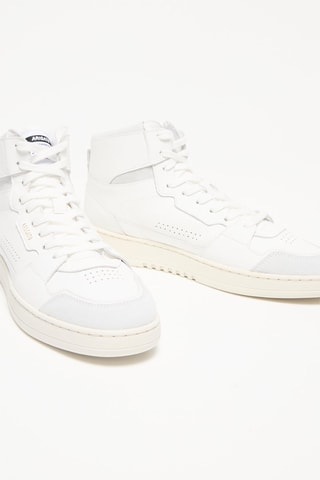 Baskets montantes en cuir Dice Hi Sneaker - Blanc
