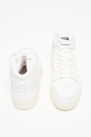 Baskets montantes en cuir Dice Hi Sneaker - Blanc