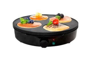 Máquina para crepes 2 em 1 reversível - 1000 W