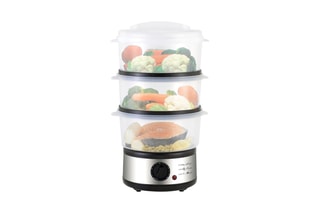 Stoomkoker met 3 Manden 7,5 l