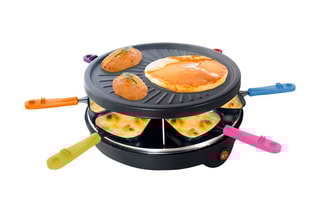 Gourmetstel - Rooster Pannenkoekenplaat 6 Personen