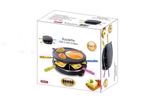 Gourmetstel - Rooster Pannenkoekenplaat 6 Personen