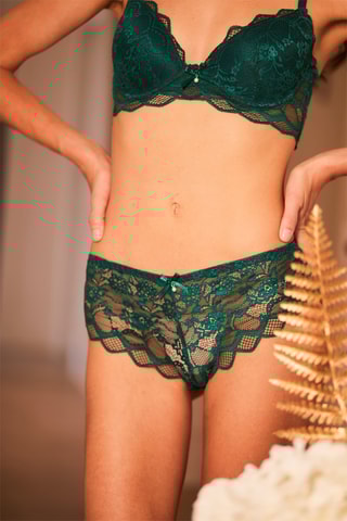 Push-up Beha en Tanga Loufa - Groen
