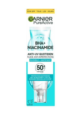 Fluide anti-imperfections Anti-UV Quotidien léger - SPF 50+ - Peaux sensibles - 40 ml