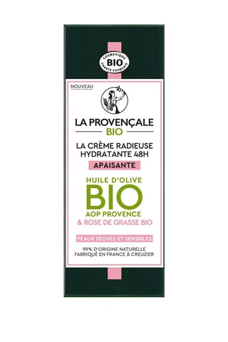 Crème radieuse hydratante Bio 48h - 50 ml