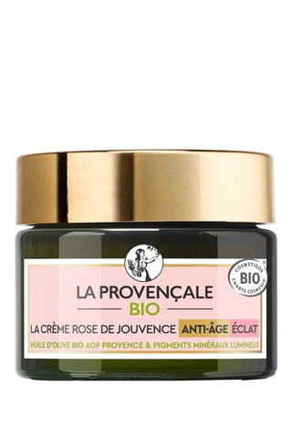 Crème rose de jouvence anti-âge et éclat Bio - 50 ml