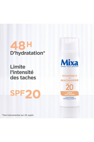Crème anti-tâches Vitamine C + Niacimide SPF20 - 50 ml